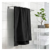 IKEA GULVIAL Рушник банний, чорний, 70х140 см (705.796.72) - зображення 2