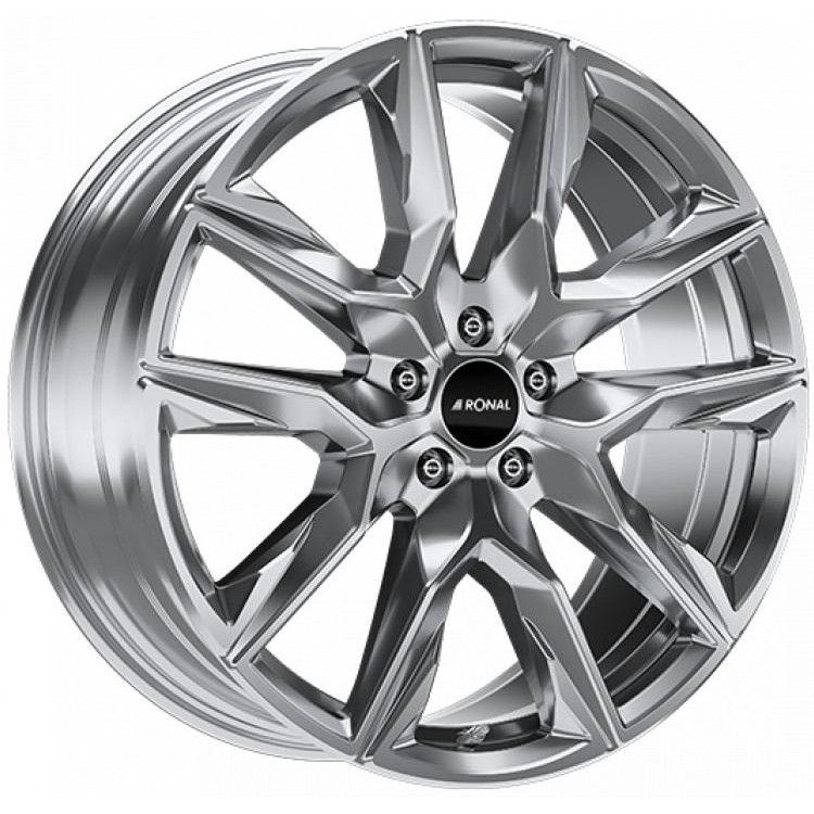 RONAL R71 platinum silber (R20 W8.5 PCD5x112 ET20 DIA66.5) - зображення 1