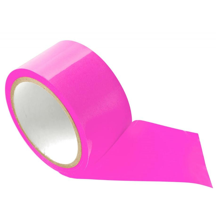 XR Brands Бондажна стрічка Frisky Bondage Tape, рожева - зображення 1
