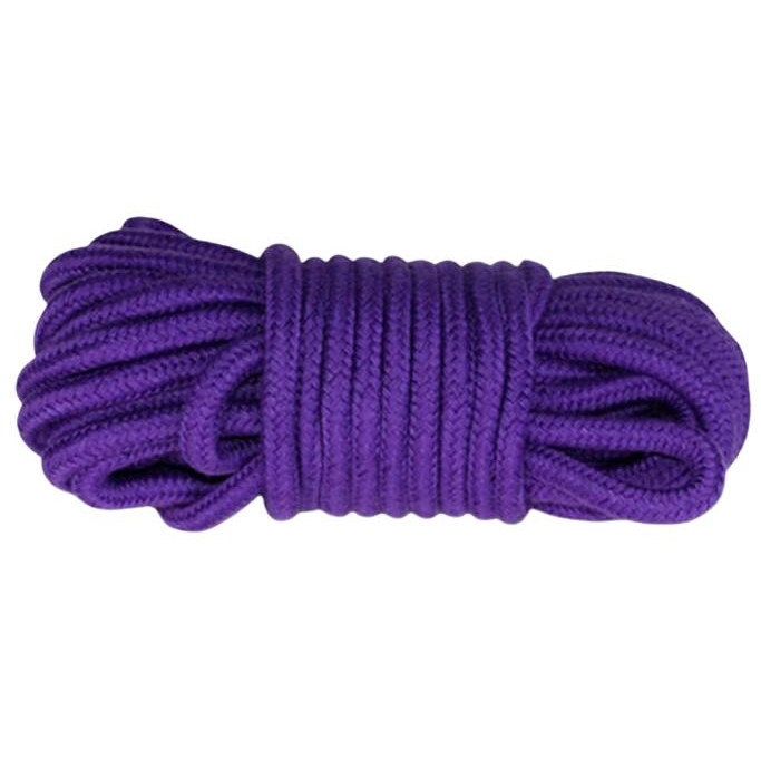 LoveToy Мотузка Fetish Bondage Rope, фіолетова - зображення 1