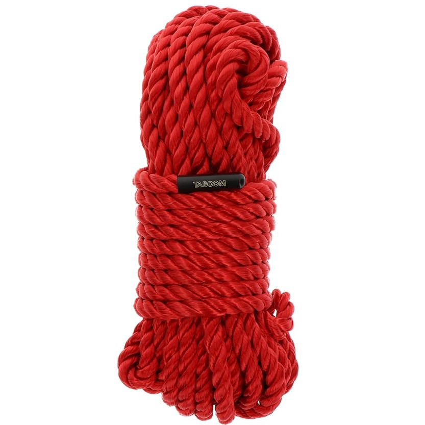 Taboom Мотузка  Bondage Rope 10 Meter, червона - зображення 1
