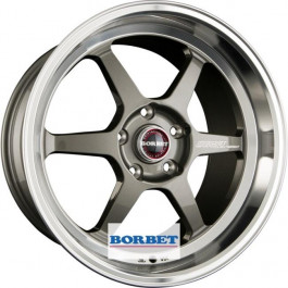   Borbet DB8-GT Graphite Rim Polished (R18 W9.5 PCD5x100 ET30 DIA64.1)