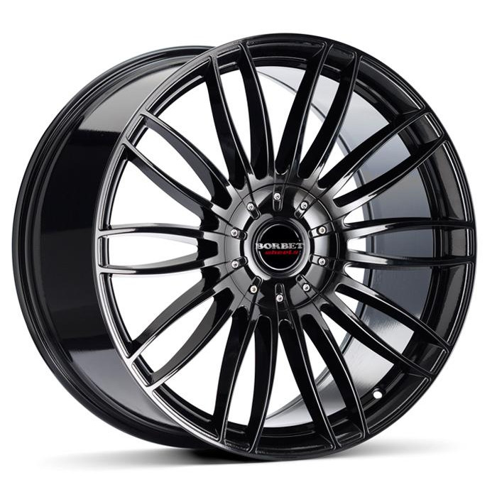 Borbet CW3 Black Glossy (R21 W9.0 PCD5x114.3 ET40 DIA70.6) - зображення 1