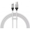 Baseus CoolPlay Series USB Cable to USB-C 100W 1m White (CAKW000602) - зображення 1