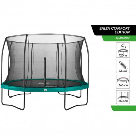   Salta Comfort Edition Round 366cm / green (5076G)