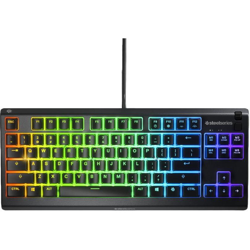 SteelSeries Apex 3 TKL USB ENG/RUS/UA (64831) - зображення 1