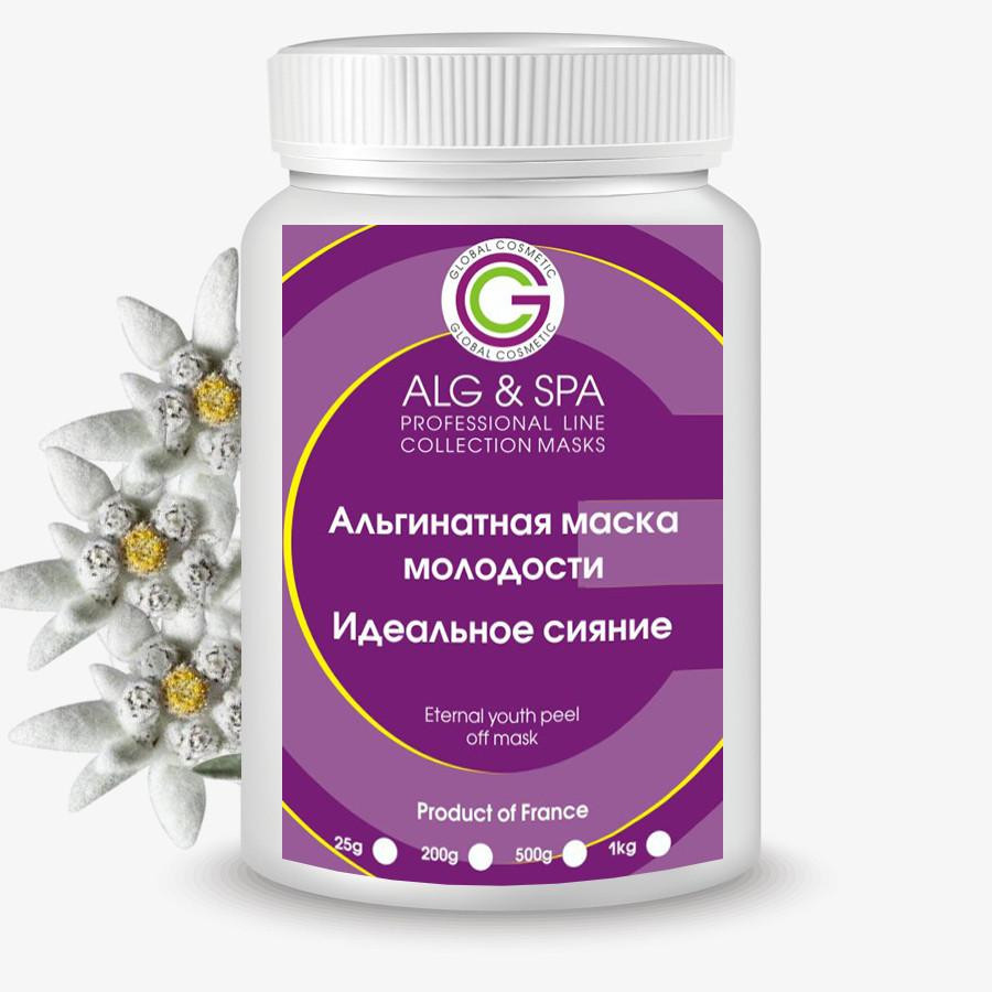 Alg & Spa Альгінатна маска молодості “Ідеальне сяйво” з едельвейсом (200 г) - зображення 1