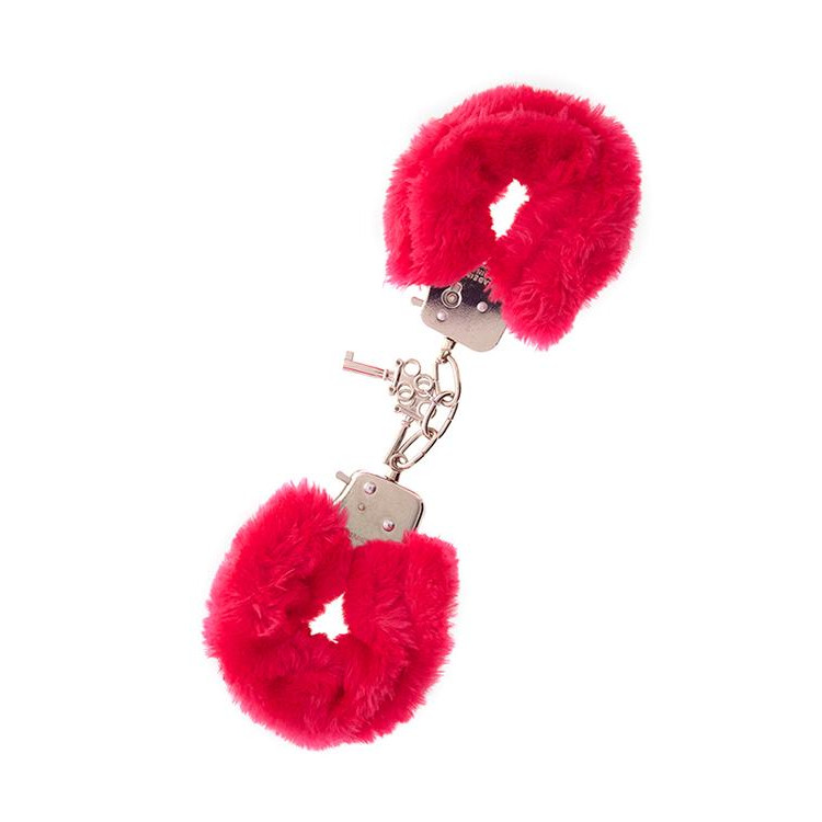 Dream toys Наручники,Metal Handcuff with Plush, RED (T160028) - зображення 1