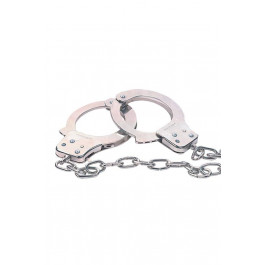   NMC Наручники CHROME HANDCUFFS METAL HANDCUFFS W. KEY (T160219)