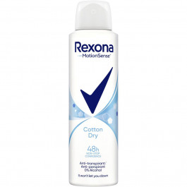 Rexona Дезодорант-спрей  Motionsense Cotton Dry, 150 мл (8712561844703)