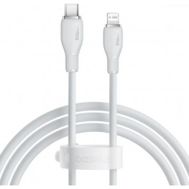   Baseus Pudding Series USB-C to Lightning Fast Charging Cable 20W 1.2m White (P10355701221-00)