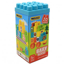Wader Baby Blocks Мои первые кубики (41430)