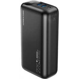   XO PR200 30000 mAh QC22.5W/PD20W Black