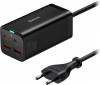 Baseus GaN3 Pro 4 Ports Desktop Charger 100W Black (CCGP000101) - зображення 1