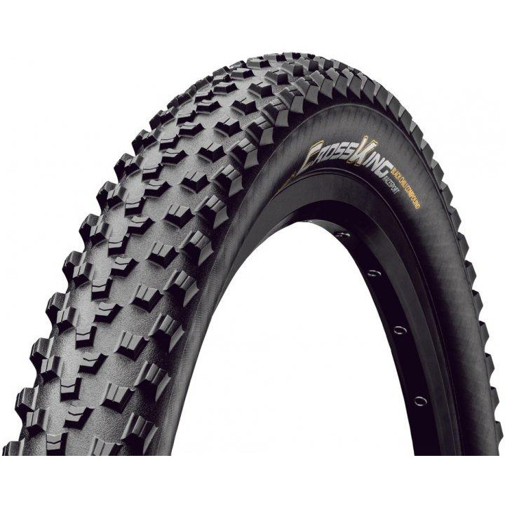 Continental Покришка безкамерна  Cross King ProTection 29" 29 x 2.20 складна ProTection Чорна (4019238071467) - зображення 1