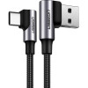 UGREEN US176 USB 2.0 to USB Type-C Shell 0.5m Black (20855) - зображення 1