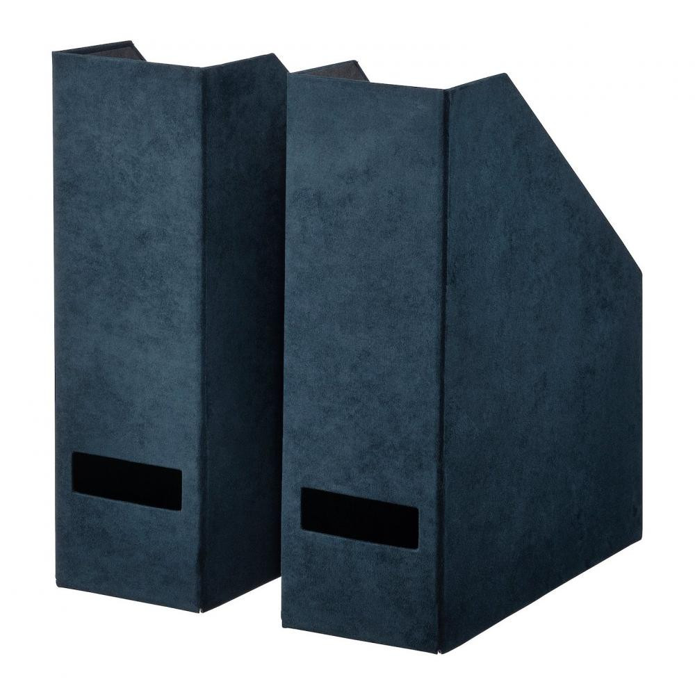 IKEA GJATTA Палітурка, темно-синій оксамит (705.704.45) - зображення 1