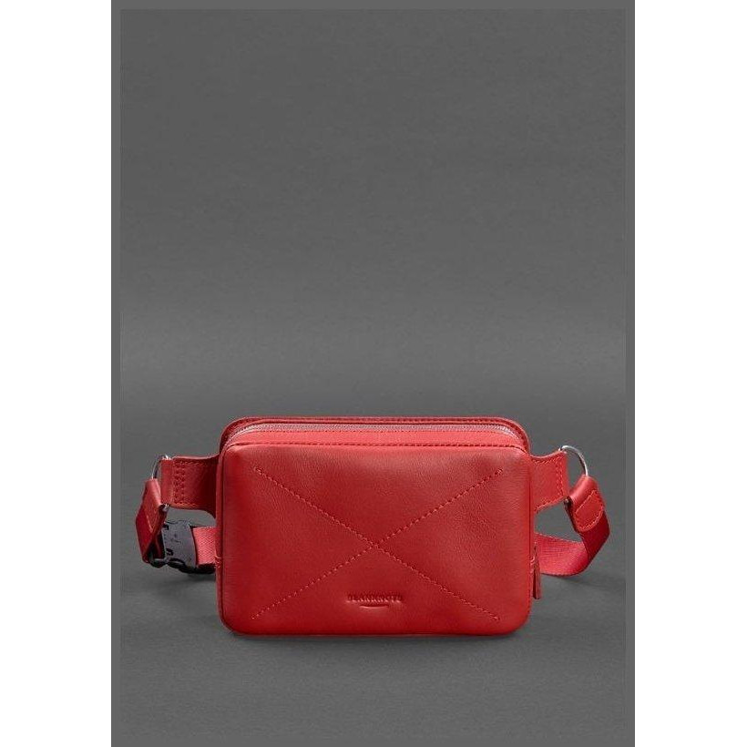 BlankNote Жіноча поясна сумка  червона (BN-BAG-6-red) - зображення 1