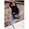 BlankNote Женская кожаная сумка  Midi BN-BAG-24-navy-blue Темно-синяя - зображення 2