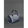 BlankNote Женская кожаная сумка  Midi BN-BAG-24-navy-blue Темно-синяя - зображення 4