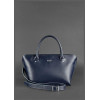 BlankNote Женская кожаная сумка  Midi BN-BAG-24-navy-blue Темно-синяя - зображення 5