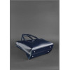 BlankNote Женская кожаная сумка  Midi BN-BAG-24-navy-blue Темно-синяя - зображення 6