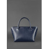 BlankNote Женская кожаная сумка  Midi BN-BAG-24-navy-blue Темно-синяя - зображення 8