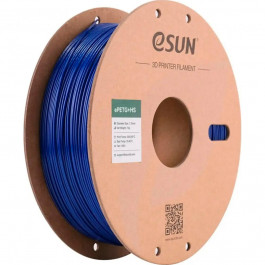   Esun ePETG+HS Filament (пластик) для 3D принтера  1кг, 1.75мм, синій (ePETG+HS-175SU1)