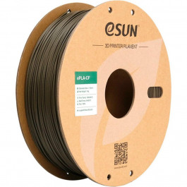   Esun ePLA-CF Filament (пластик) для 3D принтера  1кг, 1.75мм, коричневий (ePLA-CF-P175C1)