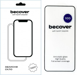   BeCover Захисне скло  для Poco X6 Pro 10D Black (711342)