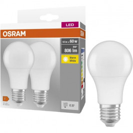 Osram LED BASE A60 8.5W 806Lm 2700K E27x2 (4058075152656)