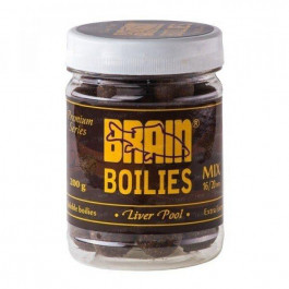   Brain Бойлы Soluble boilies «Liver pool» mix 16-20mm 200g