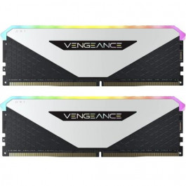 Corsair 32 GB (2x16GB) DDR4 3600 MHz Vengeance RGB RT White (CMN32GX4M2Z3600C18W)