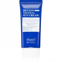   Benton Skin Fit Mineral мінеральний сонцезахисний флюїд для обличчя SPF 50+ 50 мл