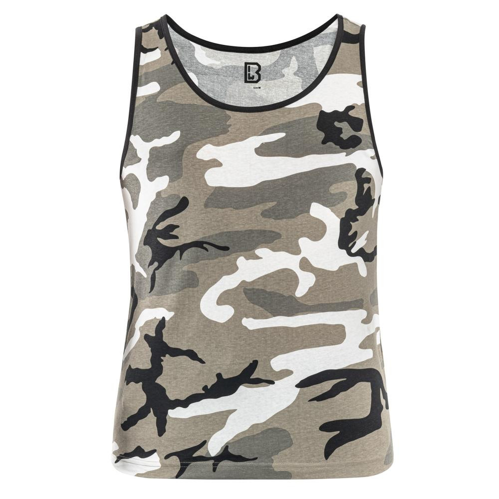 Brandit Футболка Tank Top  - Urban Camo XXL - зображення 1