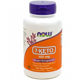   Now Foods 7-Keto-DHEA 100 mg Veg Capsules 120 caps