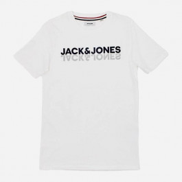   Jack & Jones Футболка чоловіча  XAZ404024EIZV M Біла (DD8000007412211)