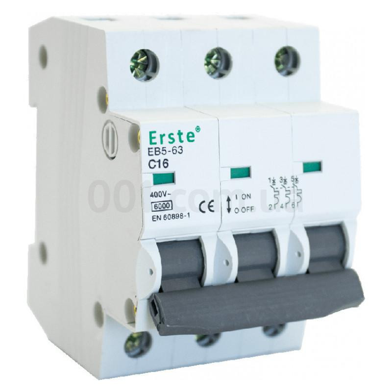 Erste Electric EB5-63 6кА 3P C16 (EB5-63 3P 16A) - зображення 1