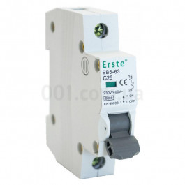 Erste Electric EB5-63 6кА 1P C25 (EB5-63 1P 25A)