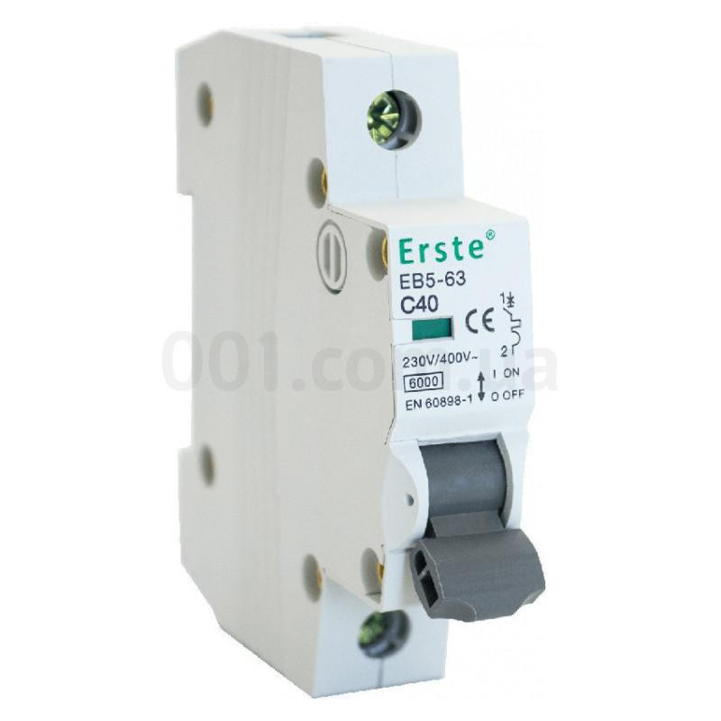 Erste Electric EB5-63 6кА 1P C40 (EB5-63 1P 40A) - зображення 1