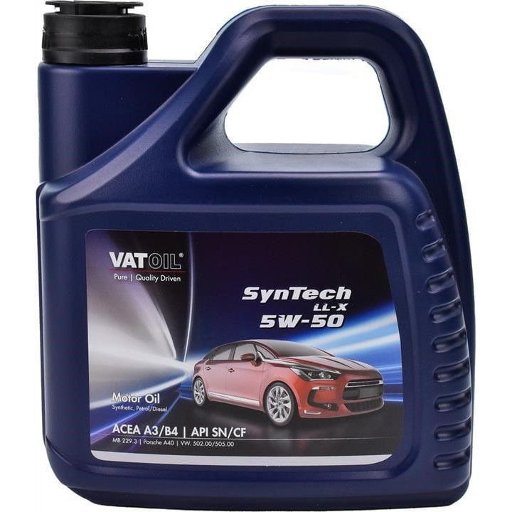 VATOIL SynTech LL-X 5W-50 4л - зображення 1