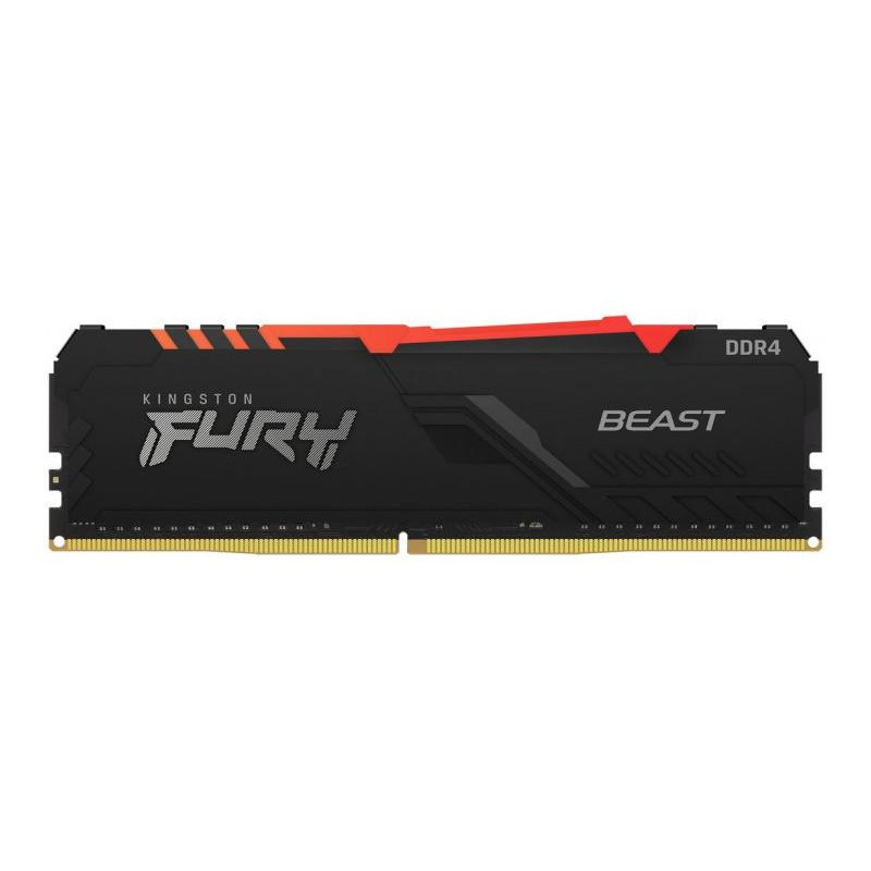 Kingston FURY 16 GB DDR4 3200 MHz Beast RGB (KF432C16BBA/16) - зображення 1