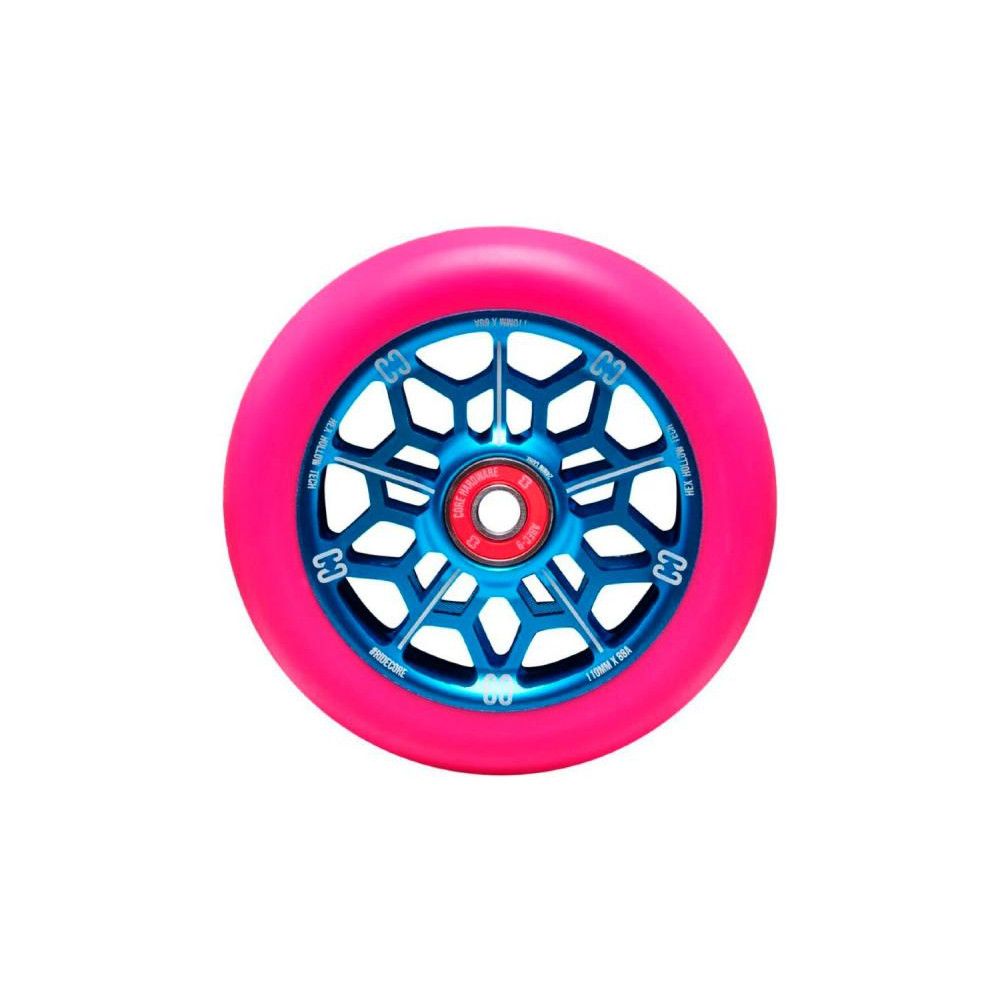 Core Колесо для трюкового самокату  Hex Hollow Pro 110mm - Pink - зображення 1