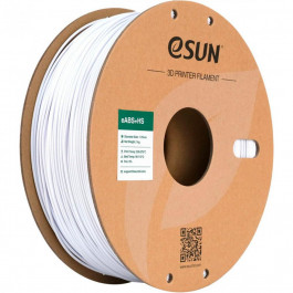   Esun eABS+HS Filament (пластик) для 3D принтера  1кг, 1.75мм, холодний білий (eABS+HS-175CW1)