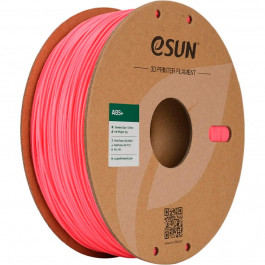   Esun ABS Plus Filament (пластик) для 3D принтера  1кг, 1.75мм, рожевий (ABS+175P1)