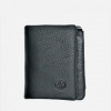 Weatro Чоловічий шкіряний гаманець  10 х 8,5 х 3 см Чорний wtro-nw-168-17-05 - зображення 1