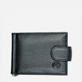 Weatro Чоловічий шкіряний гаманець-затиск  11 х 8 х 1,5 см Чорний wtro-nw-163-33-03