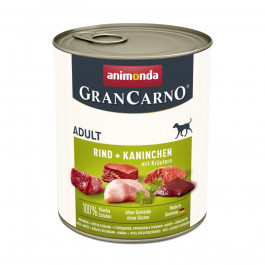   Animonda Gran Carno Adult Beef Rabbit with Herbs 800 г (4017721827676)