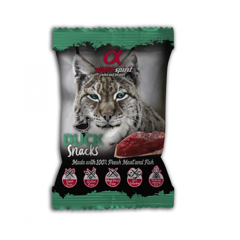 Alpha Spirit Cat Snacks Duck, 50 г (as8008350) - зображення 1