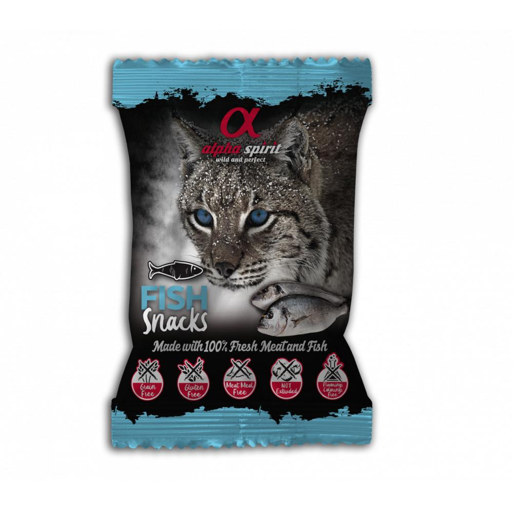 Alpha Spirit Cat Snacks Fish, 50 г (as8007350) - зображення 1